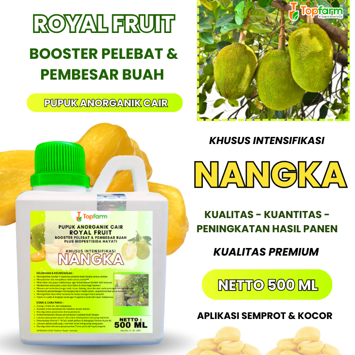 Pupuk Booster Nangka/ Pupuk Pelebat Buah Nangka/ Booster Perangsang Nangka Agar Cepat Berbuah/ Pupuk
