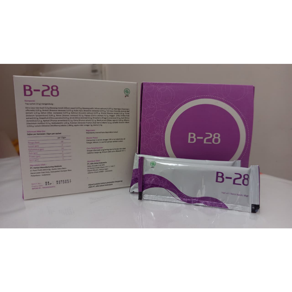 B28 Bioalpha / AOX 28 Antioksidant Bioalpha ORI 15 Saset