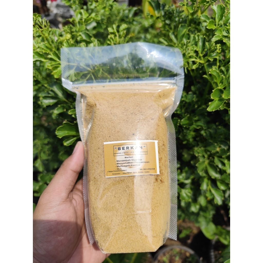 Berkah Jahe Instan siap seduh 100%gula asli