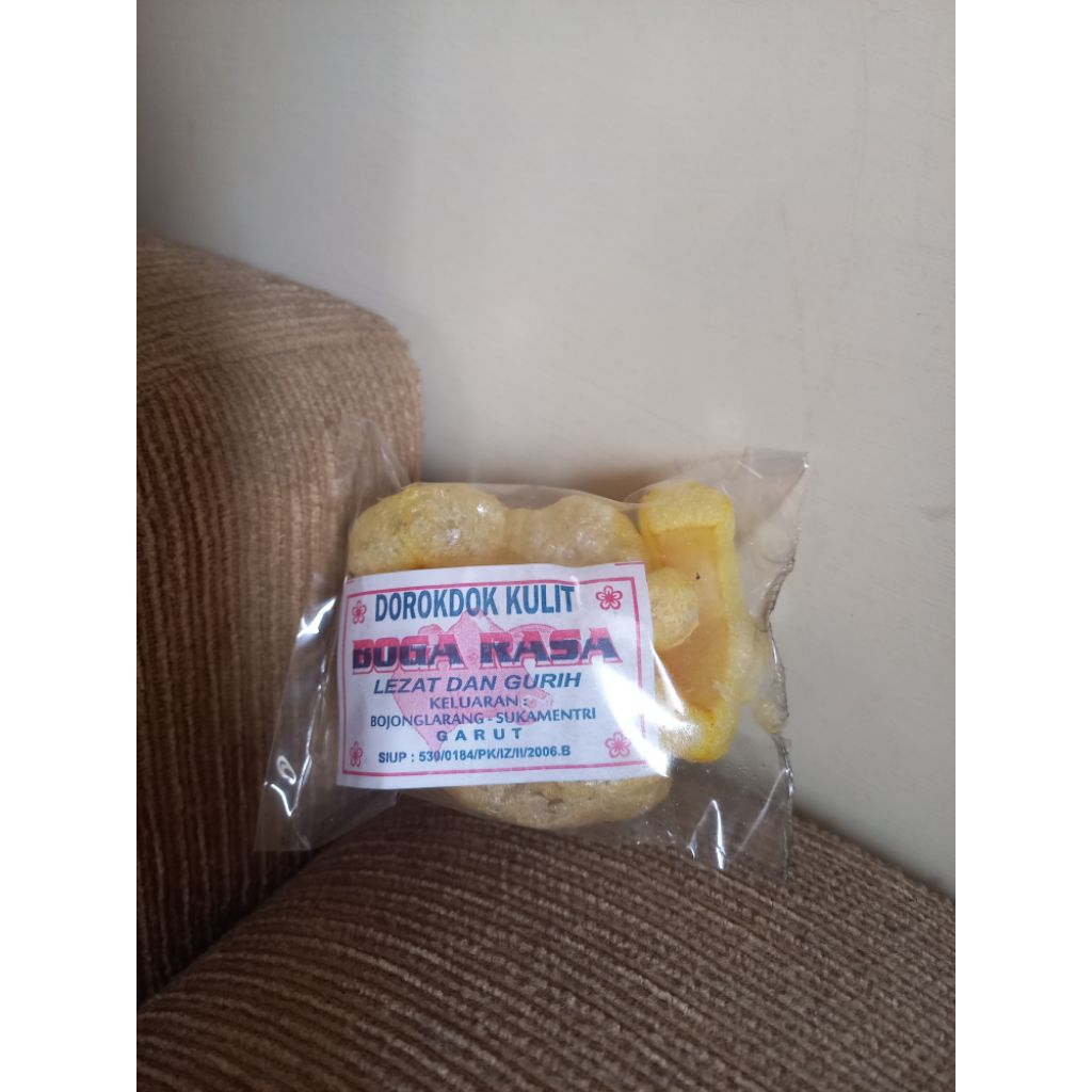 

DOROKDOK KERUPUK KULIT SAPI ASLI GARUT 200gr