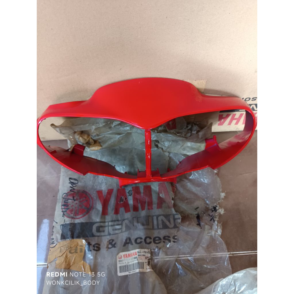 cover batok totok lampu depan yamaha jupiter Z 5LL merah cabe original ORI YAMAHA