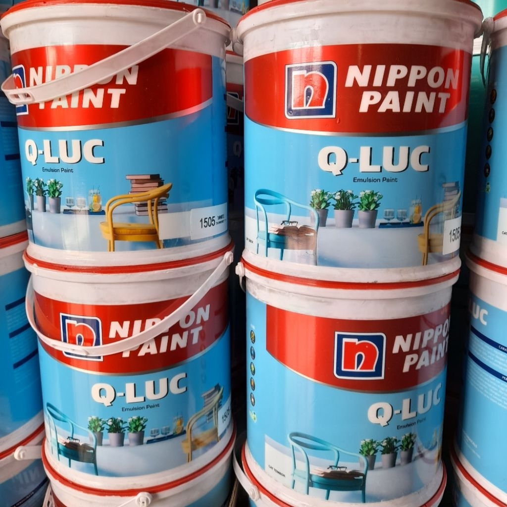 [4,5 kg]  Q-LUC  Cat tembok ekonomis berbahan dasar air by Nippon Paint