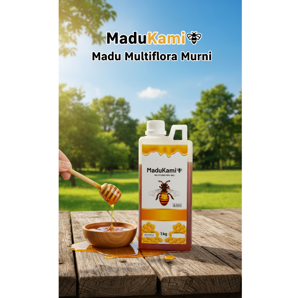 

Madu Multiflora Murni MaduKami