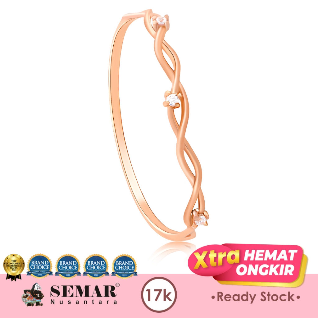 Cincin Emas Florie Korea Gold 17K Semar Nusantara