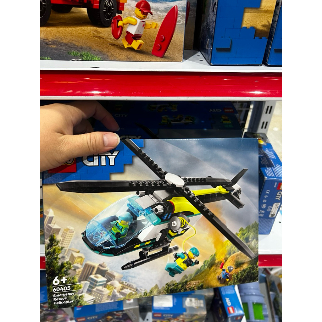 LEGO CITY Emergency Rescue Helicopter | pesawat terbang | helikopter