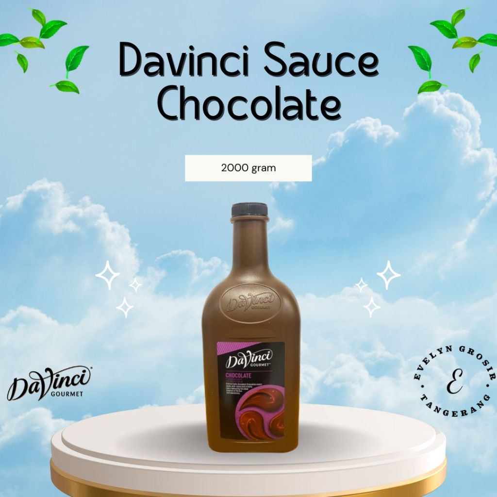 DaVinci Chocolate Sauce 2L - Saus Chocolate DaVinci 2L