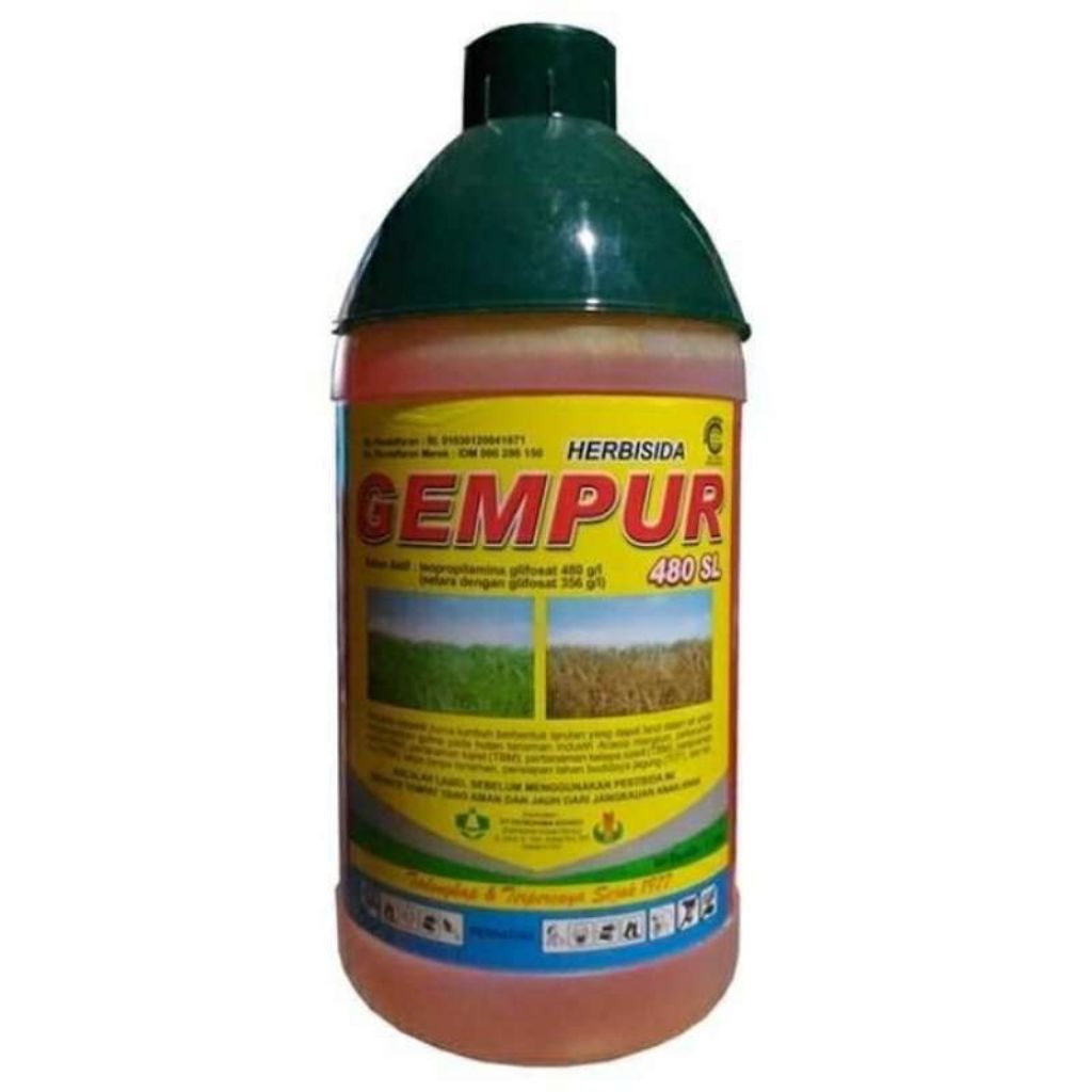 Promo Murah Herbisida/Obat hama Herbisida Gempur 480sl Kemasan 1 Liter