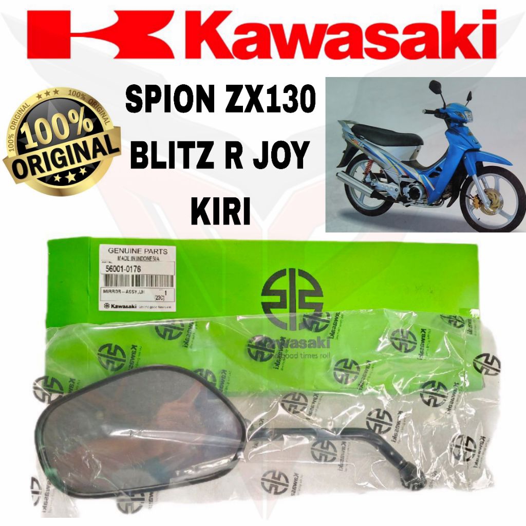 Spion Kaca Kawasaki ZX130 BLITZ R JOY KIRI Original Asli