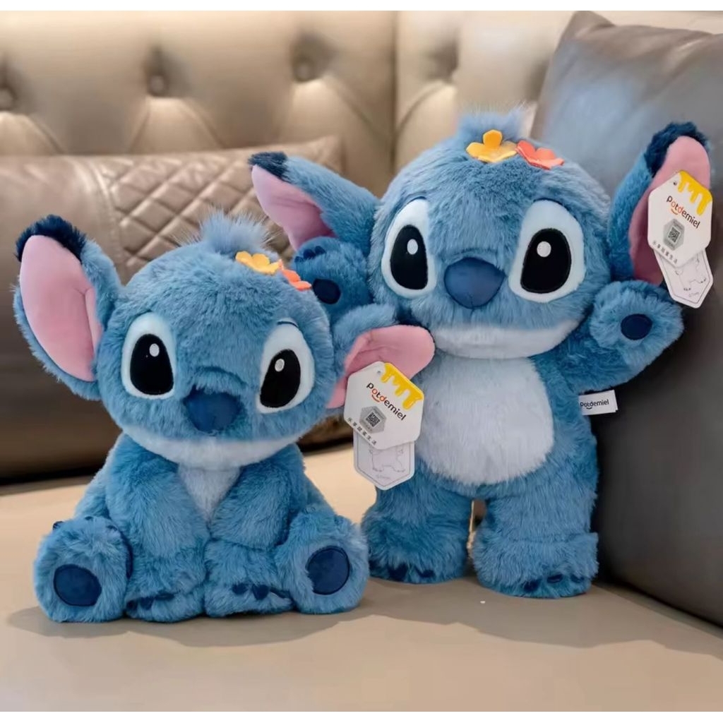 Boneka stitch and lilo summer series kawaii import fluffy