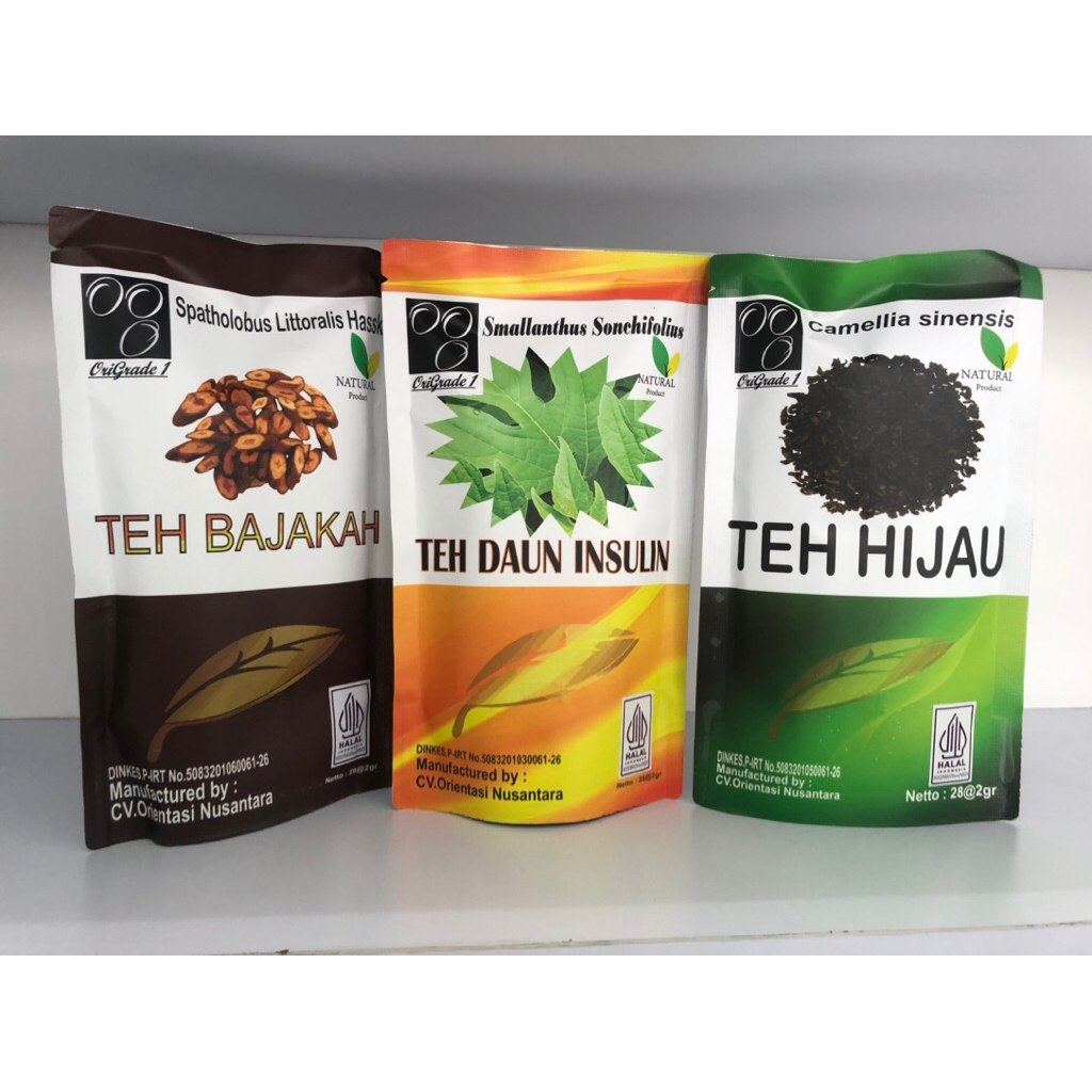 

Orinus Herbs / Teh Bajakah / Teh Insulin / Teh Hijau