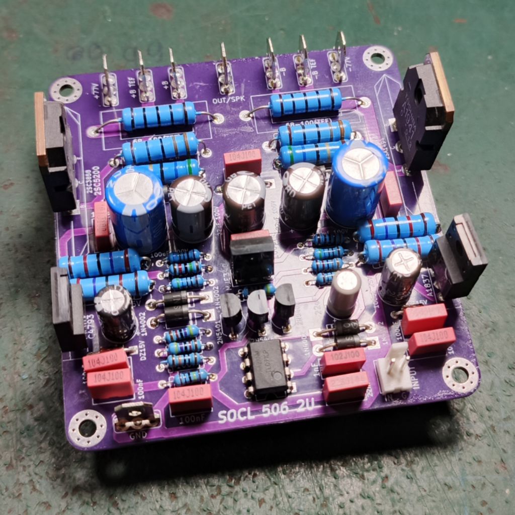 Kit driver socl 506 2U tef dobel layer modif ocl lapangan & rumahan balap komponen original high qua