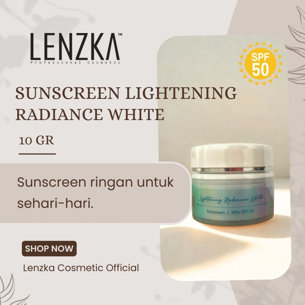 Lenzka Sunscreen Radiance White