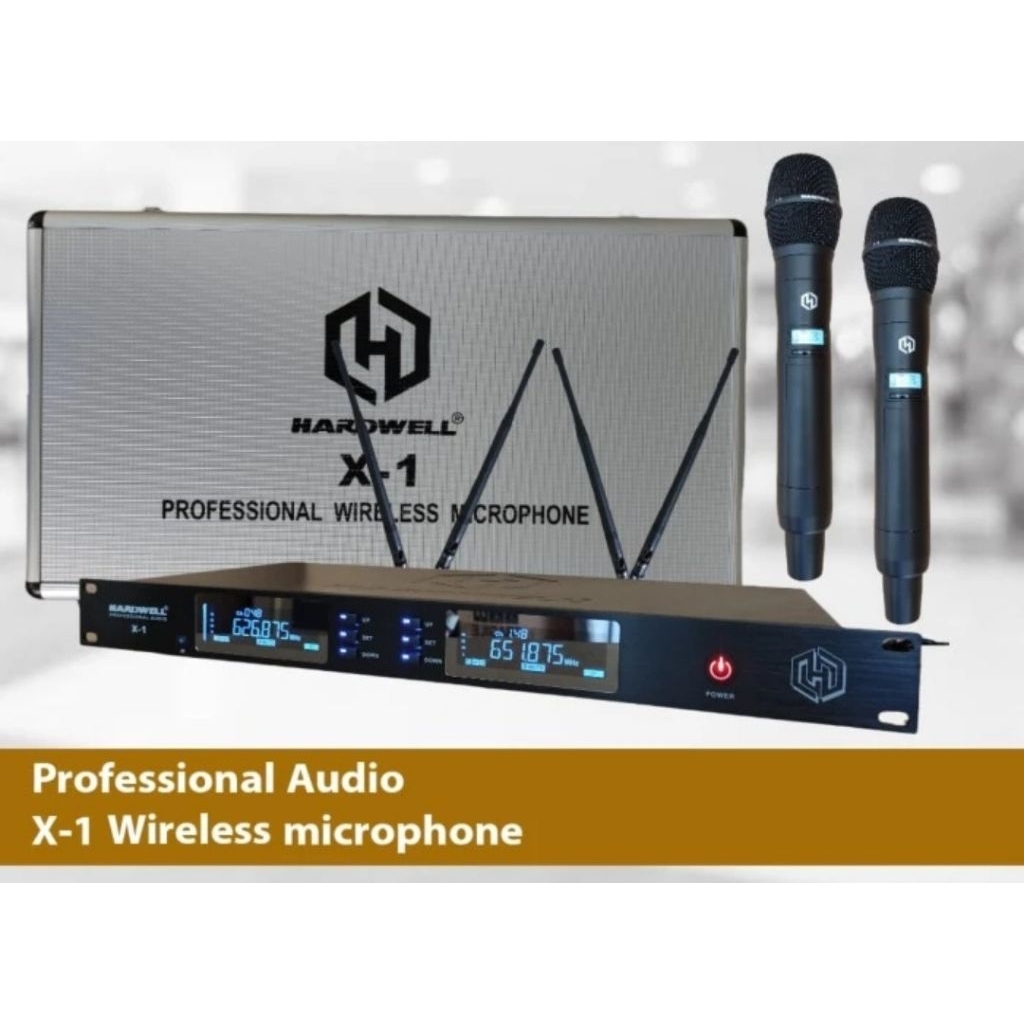 Mic wireless Hardwell X1 Koper hardcase