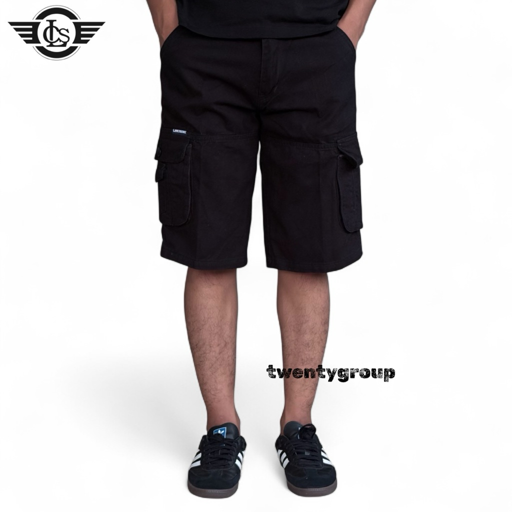 Celana Cargo Pendek Cardinal Pria Leecuiser Original/Cargo Pendek Cardinal Bahan katun