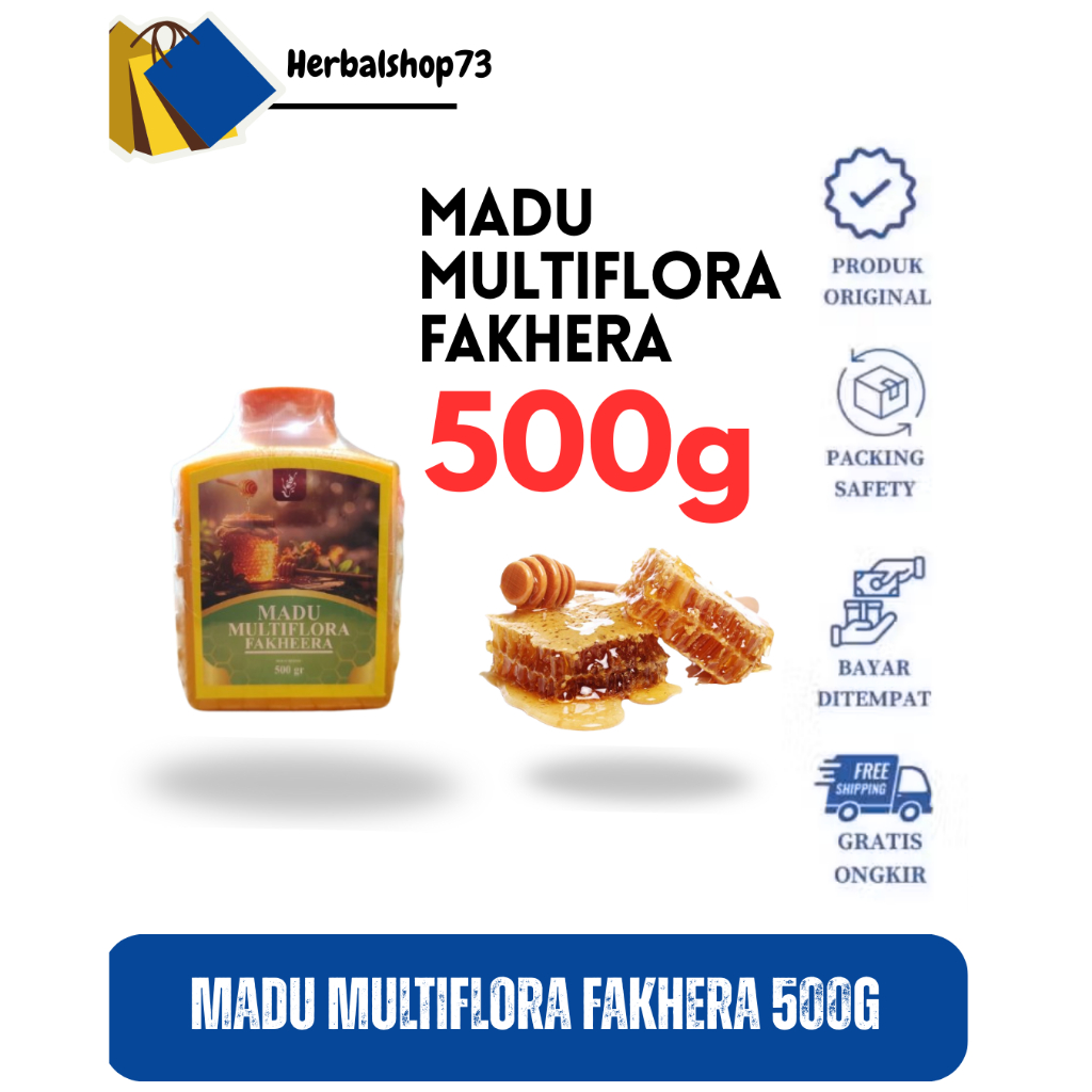 

Madu Hutan Fakhera 500g | Madu Hutan Premium Murni Tanpa Campuran