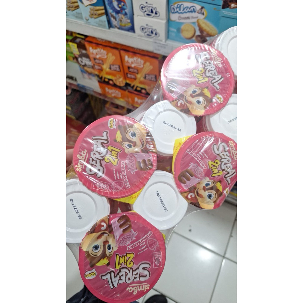 

Simba sereal 2in1 strawberry 22gr isi 10