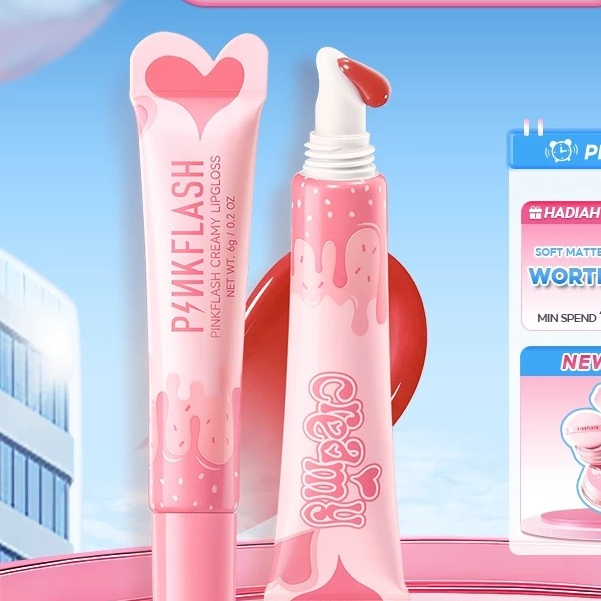 PINKFLASH CREAMY LIPGLOSS