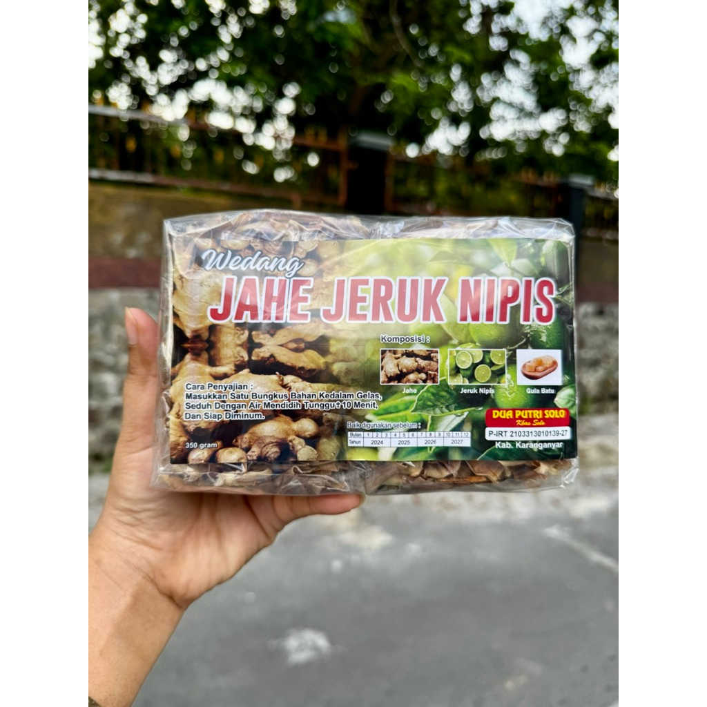 

WEDANG JAHE JERUK NIPIS ISI 10pcs
