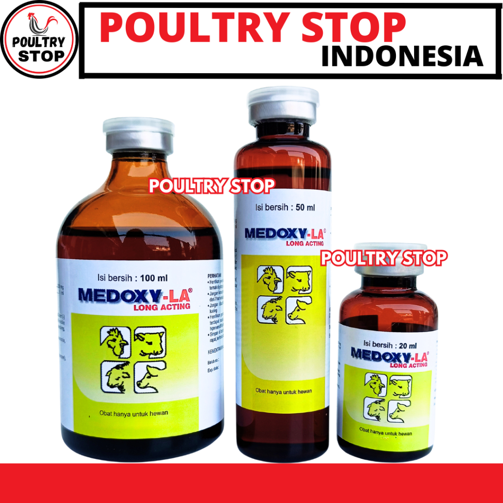 MEDOXY LA 100ML MEDOXY LA 50ML MEDOXY LA 20ML MEDION