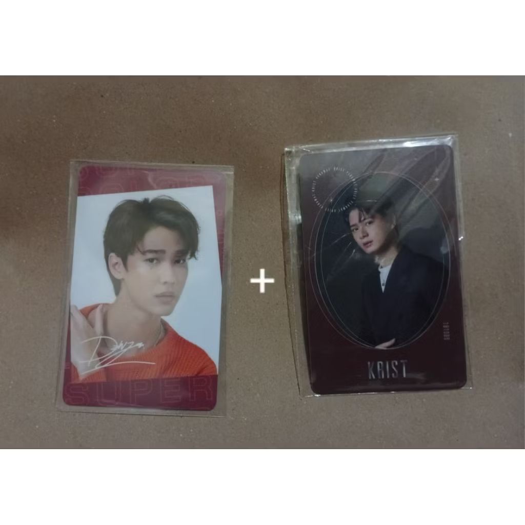 PHOTOCARD OFFICIAL DEW JIRAWAT SUPER COLOR (Free pc official signature krist perawat)