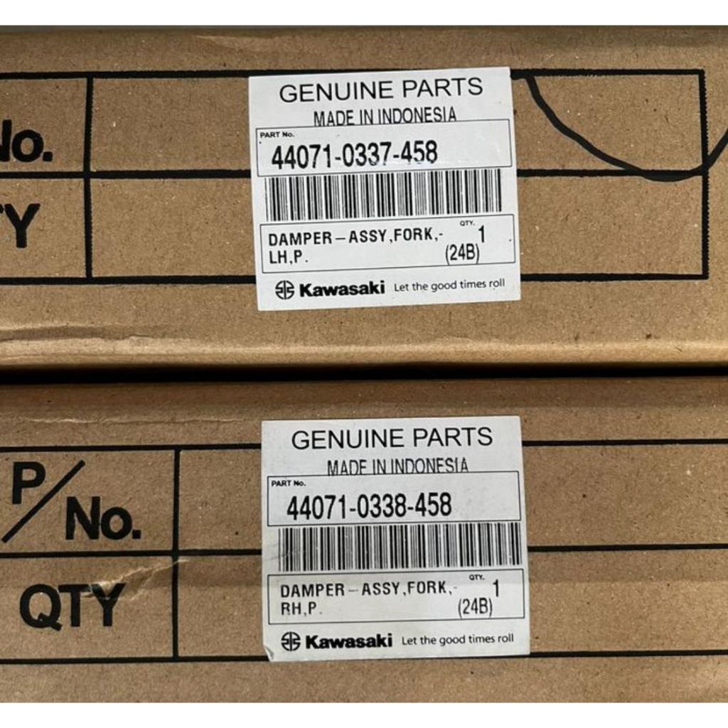 SHOCK DEPAN KIRI KANAN SET Kawasaki Ninja R SS Original