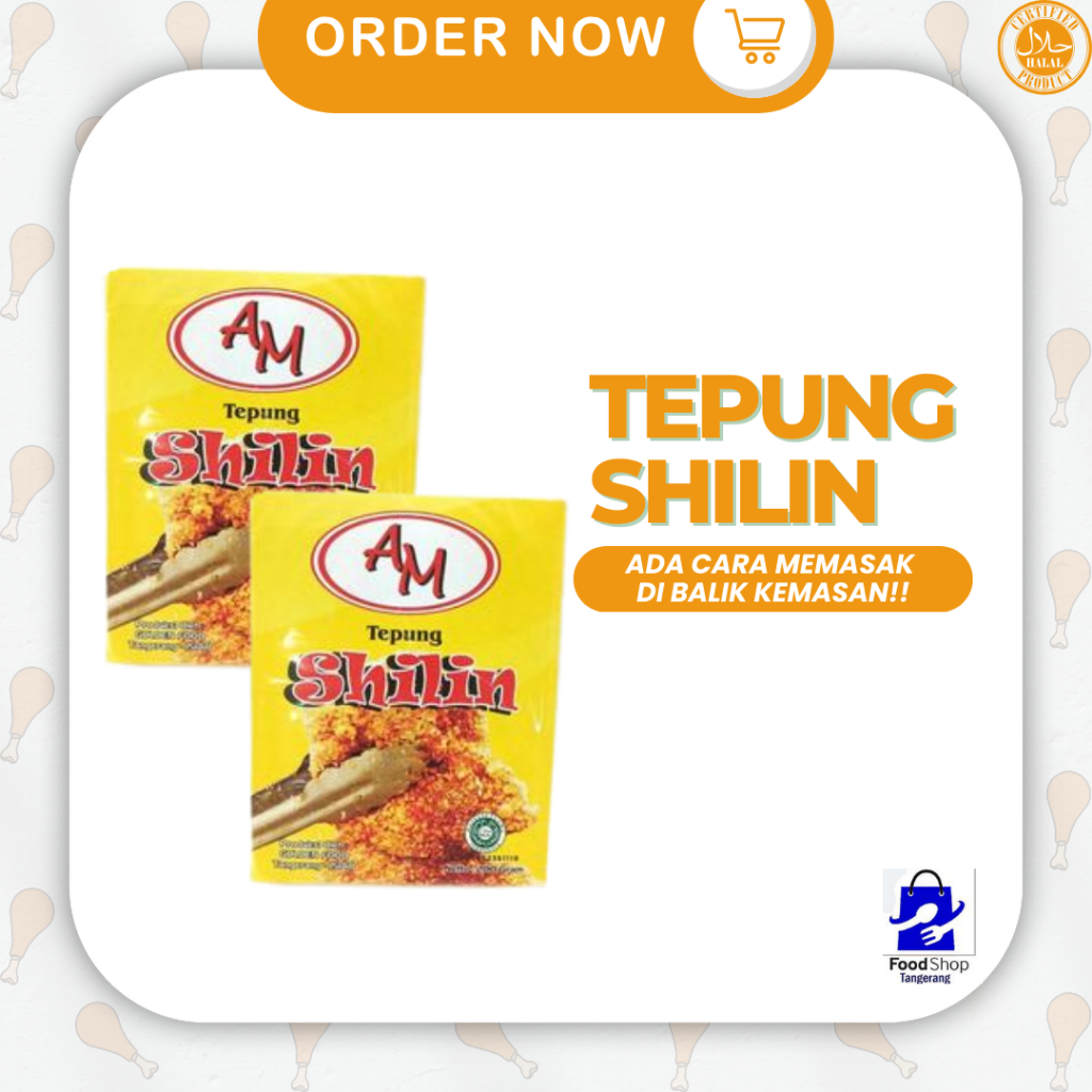 

AM Tepung SHILIN 200 Gr HALAL / Tepung Goreng Ayam