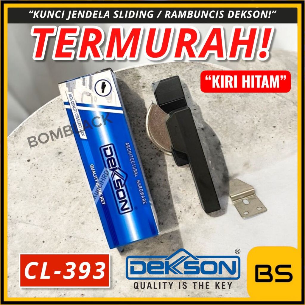 DEKSON rambuncis jendela alumunium deksson dekson CL393 sliding minimalis jendela geser rambuncis je