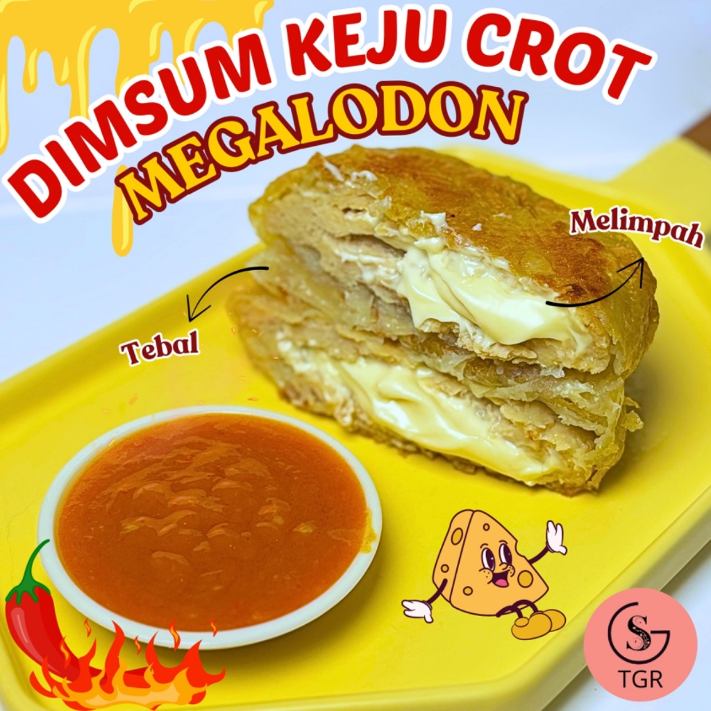 DIMSUM MEGALODON GORENG KEJU CROT MEGALODON - GUDANGSANCK