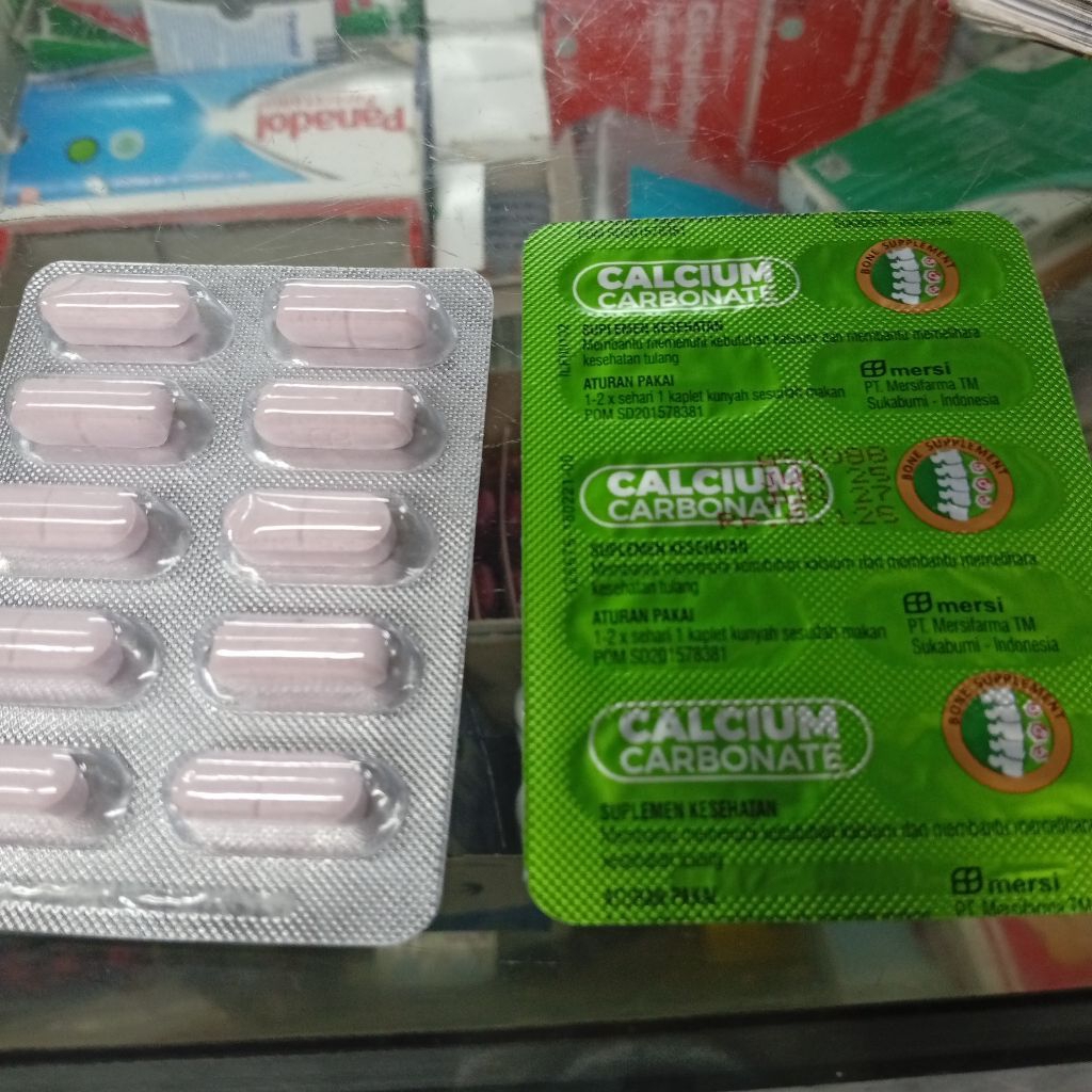 calsium carbonat. kalsium karbonat perstrip