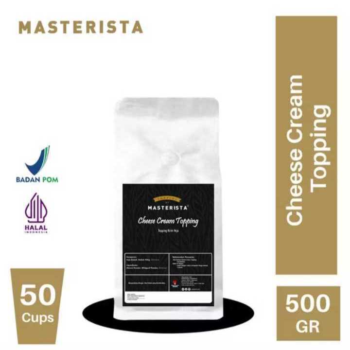 

Bubuk Minuman Masterista - Cheese Cream Toping