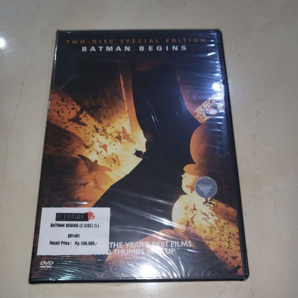 Dvd original koleksi batman begins