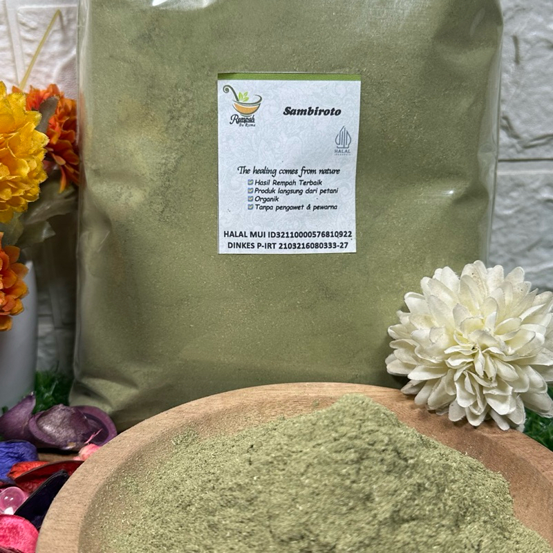 

Sambiroto Bubuk Berat 1 Kg Bubuk Murni Rempah Bu Risma