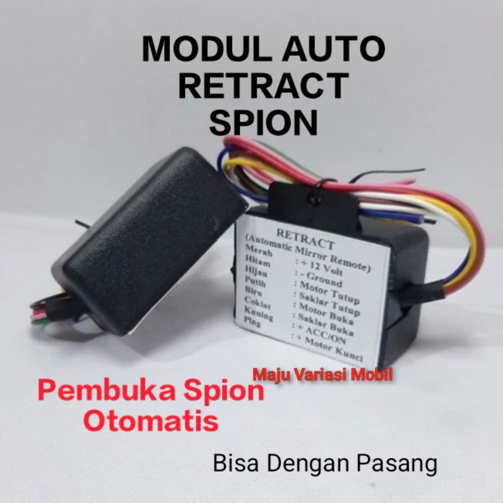 Modul Auto Retract Spion Universal/Spion Mobil Penutup Lipat Spion Otomatis Universal