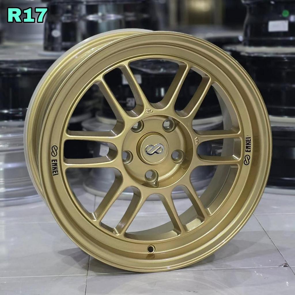velg mobil ring 17 RPF1 FACE 2 GOLD FLOW FORMING ET 40 velg racing r17 Crv terios civic Juke captiva