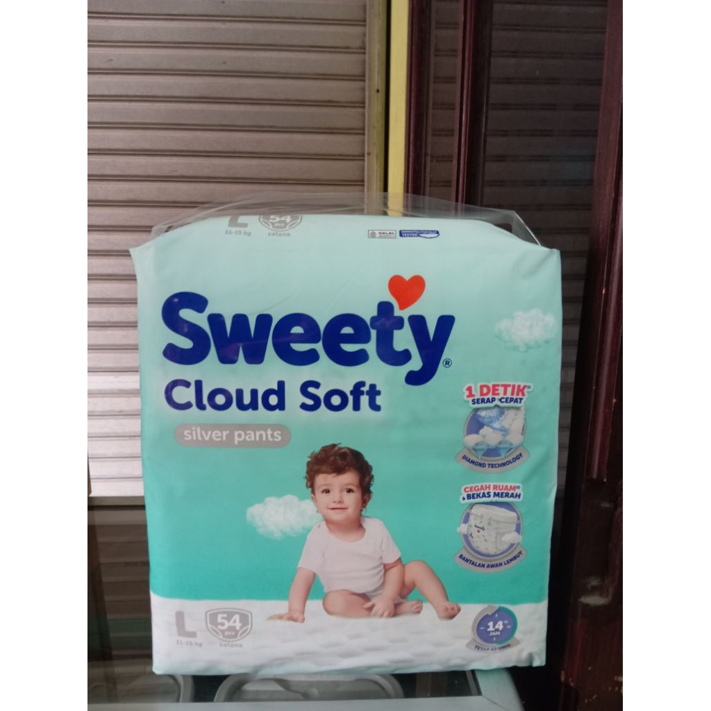 Sweety Silver Pants L54 | SWEETY CLOUD SOFT PANTS L54