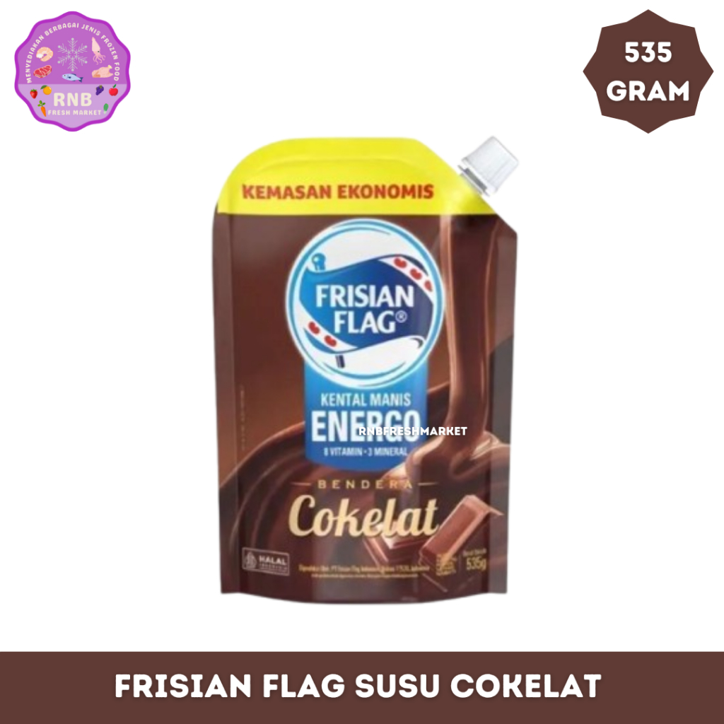 

Frisian Flag Bendera Susu Cokelat Kental Manis Netto 535 Gram