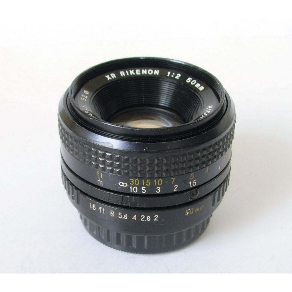 RICOH 50mm F2 RIKENON XR Tone Bokeh Uniq Lensa Manual No145435