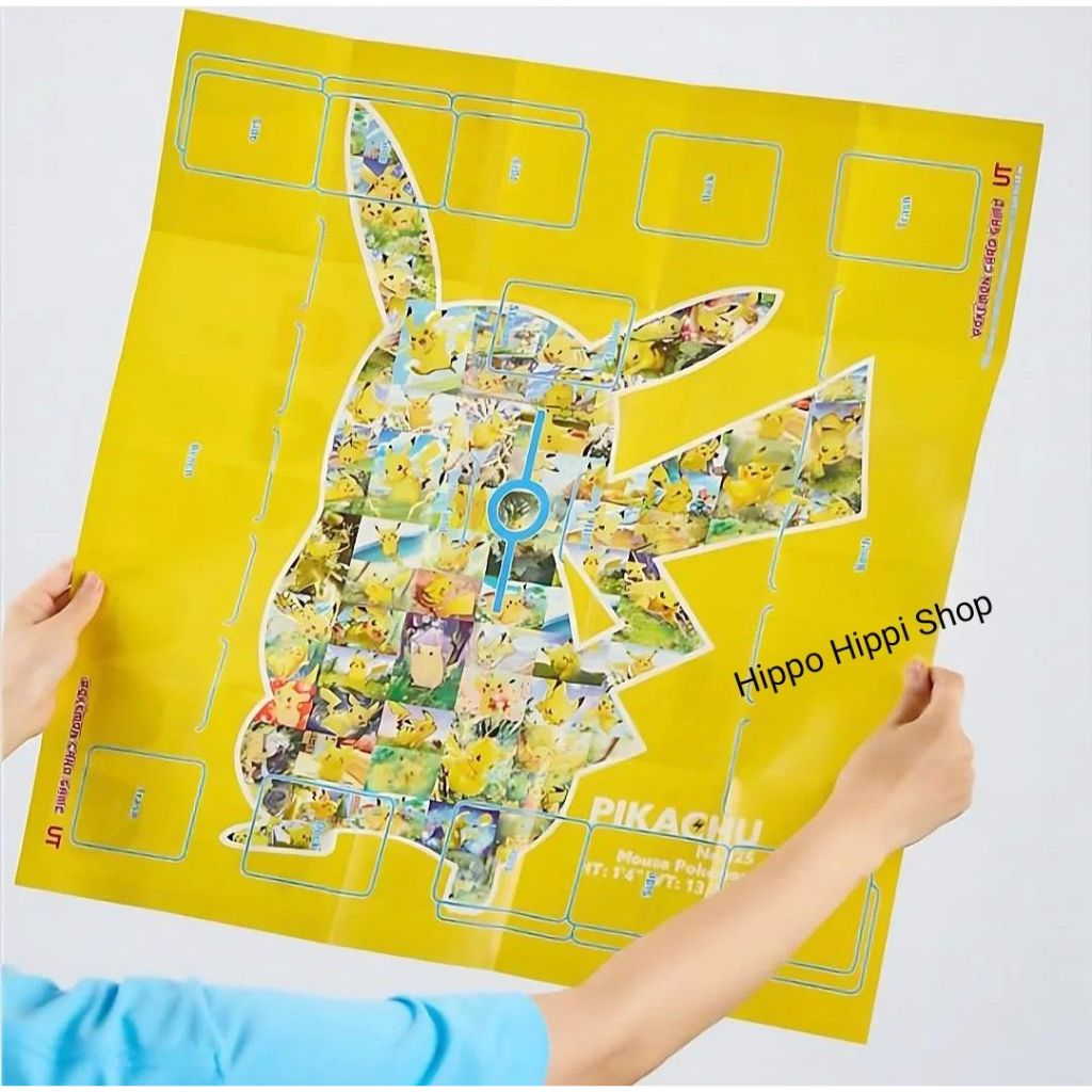 Pokemon Card Game Playmat Kartu Pokemon TCG Uniqlo