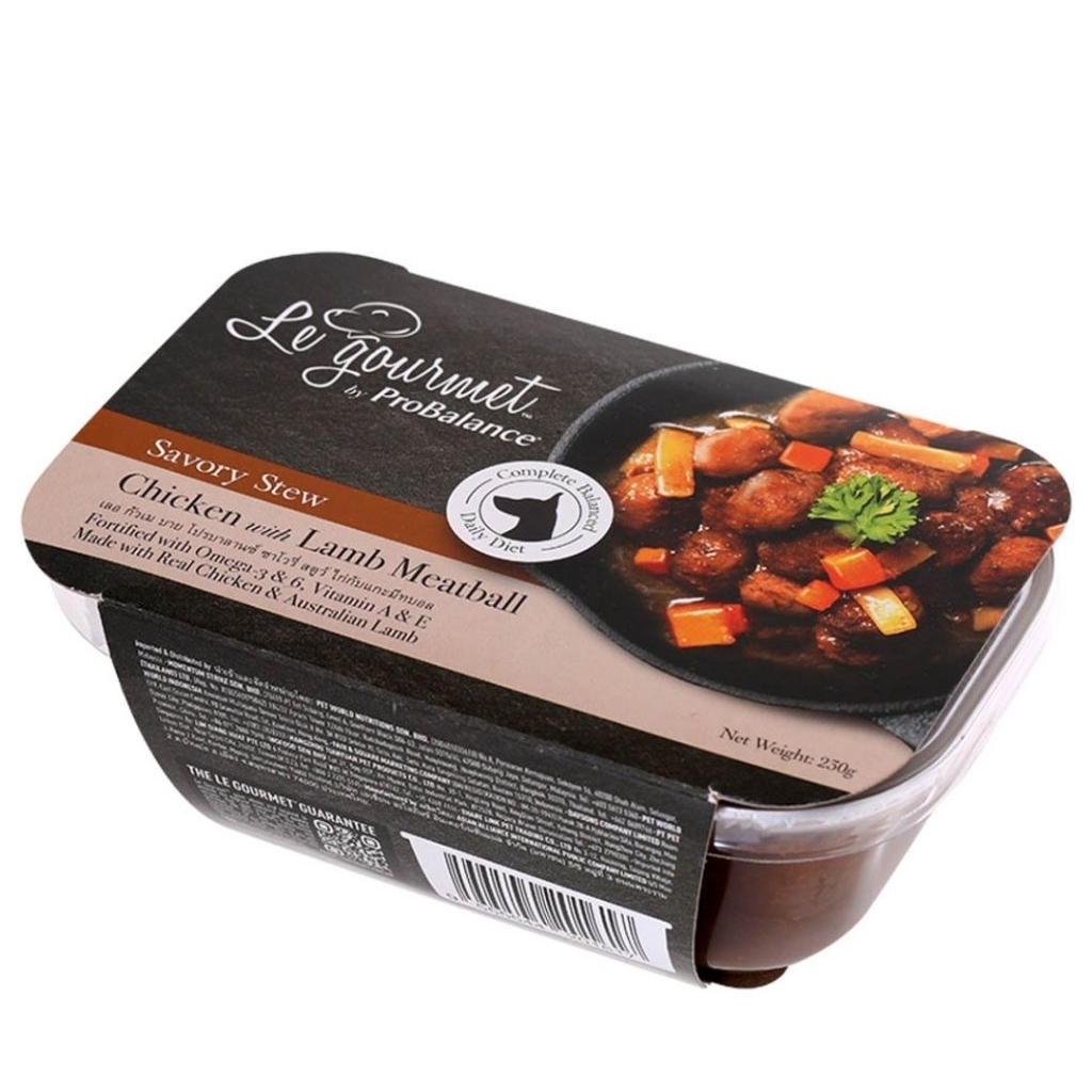 

Le Gourmet Savory Stew Chicken with Lamb Meatball 230gr