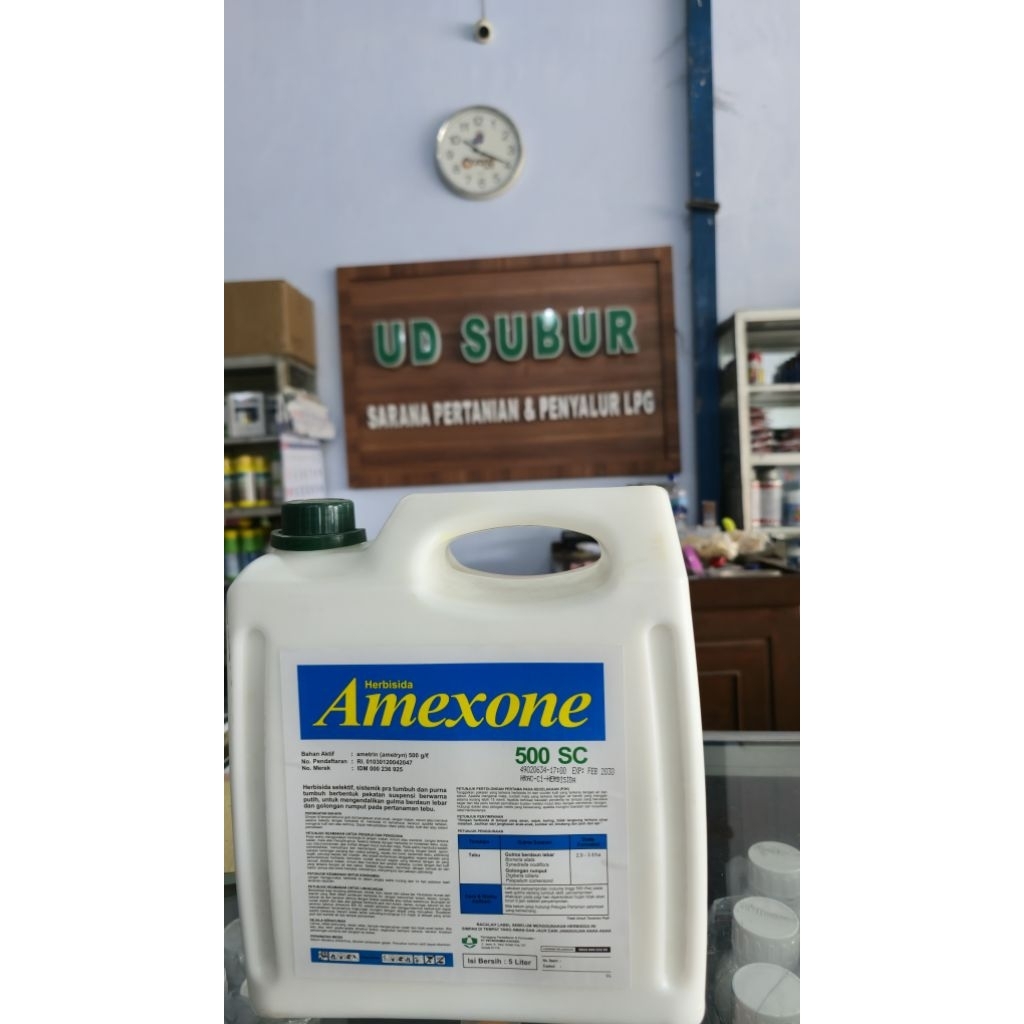 Herbisida AMEXONE 500 SC (Berat bersih: 5 Liter)