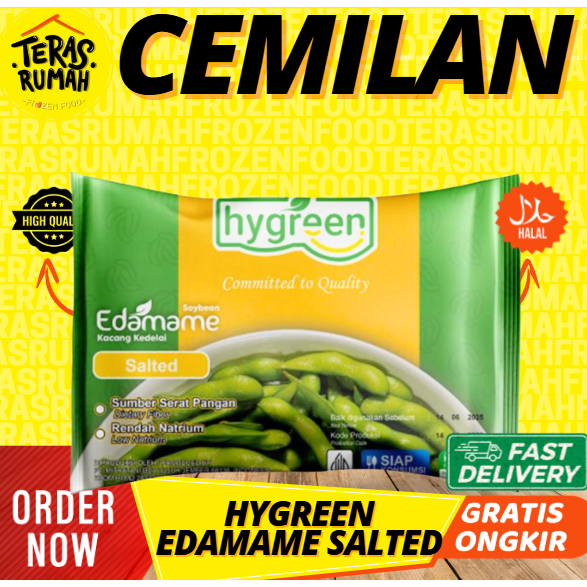 

HYGREEN KACANG EDAMAME SALTED 500GR