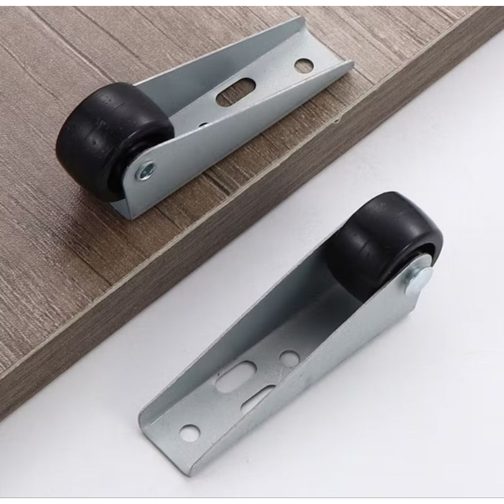 Roda Geser roda Pintu Geser Bawah Geser Solusi Pintu Macet/Gesek Lantai Untuk Pintu Kayu/Kaca/Alumin