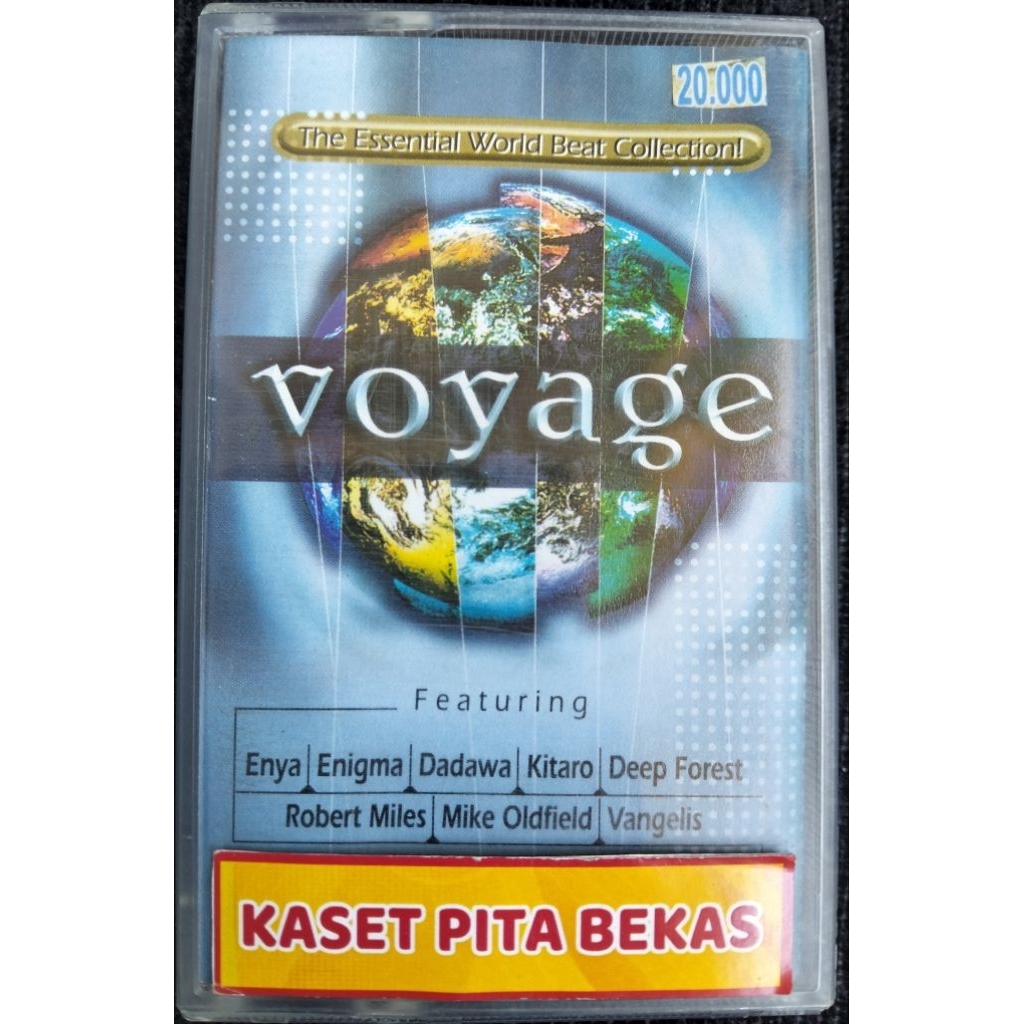 kaset pita bekas voyage