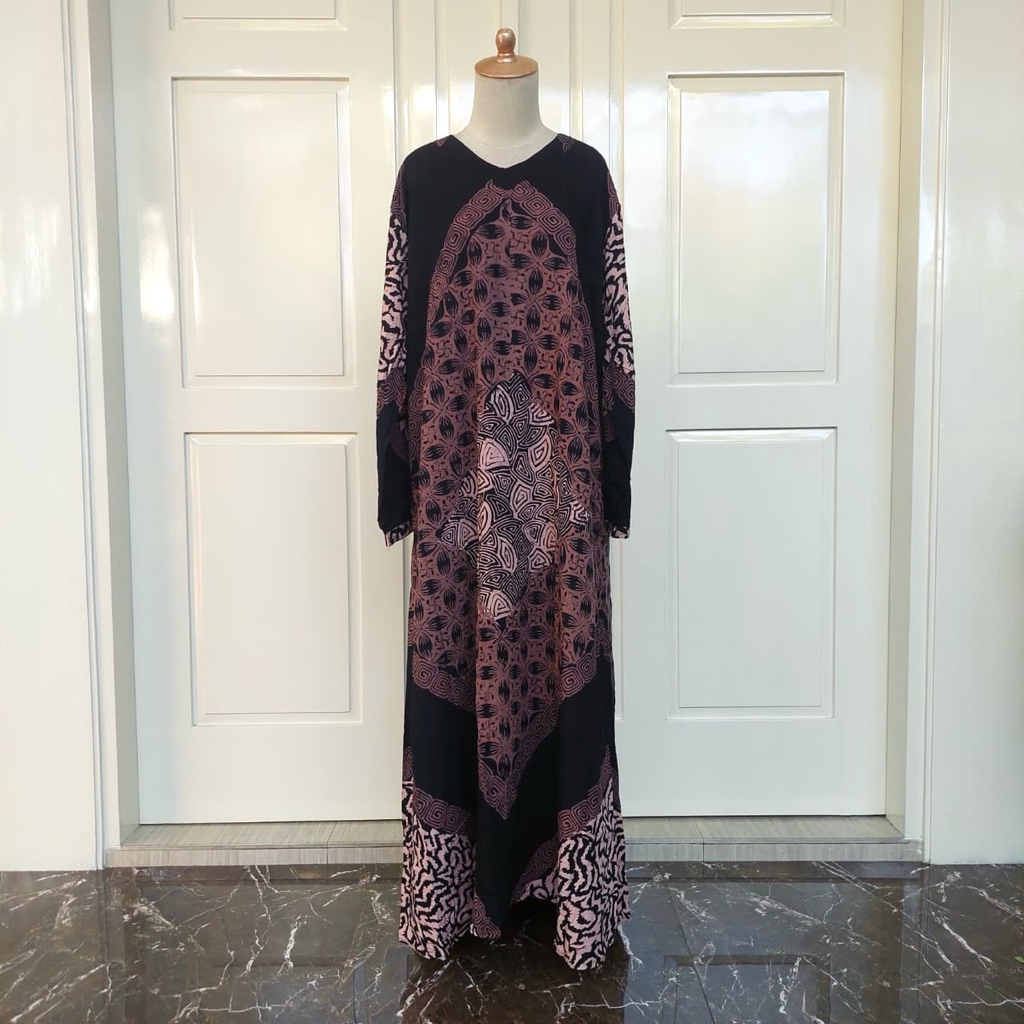 (Daster Luza) Longdress tangan panjang by Batik Luza Pekalongan