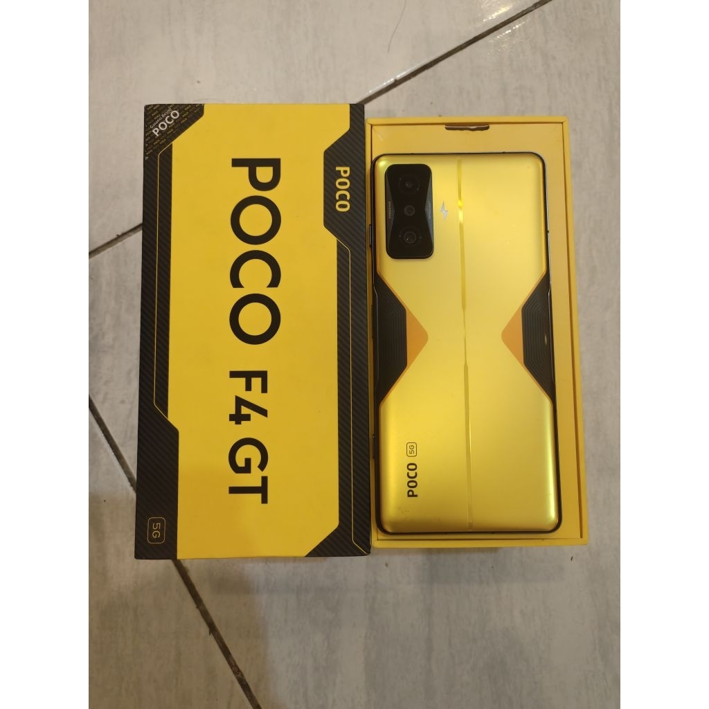 Xiaomi Poco F4 GT 12/256gb resmi second seken bekas