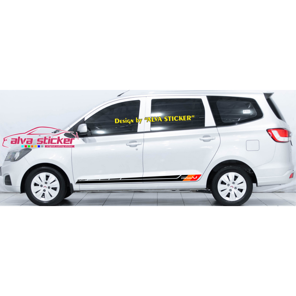 sticker stiker confero db stiker confero list cutting mobil wuling confero db sticker list minimalis