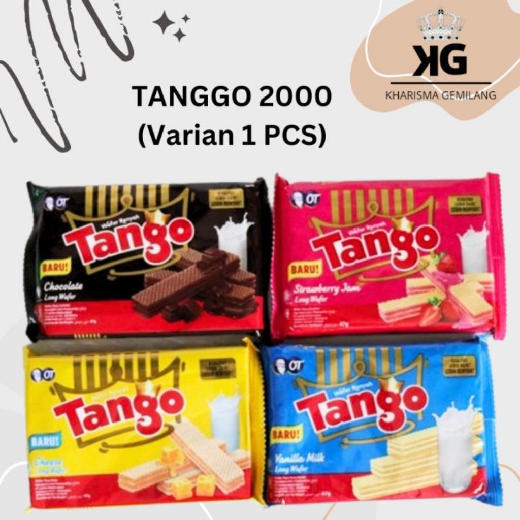 

G - TANGO WAFER 39gram (Varian 1 PCS) Tanggo Biskuit Biscuit Snack Ringan Murah Dewasa kirim