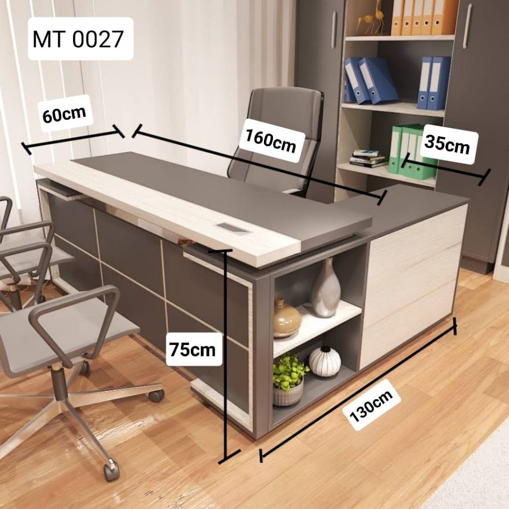 meja kantor, meja kantor minimalis modern, meja kantor hpl, meja direktur, meja direktur minimalis m