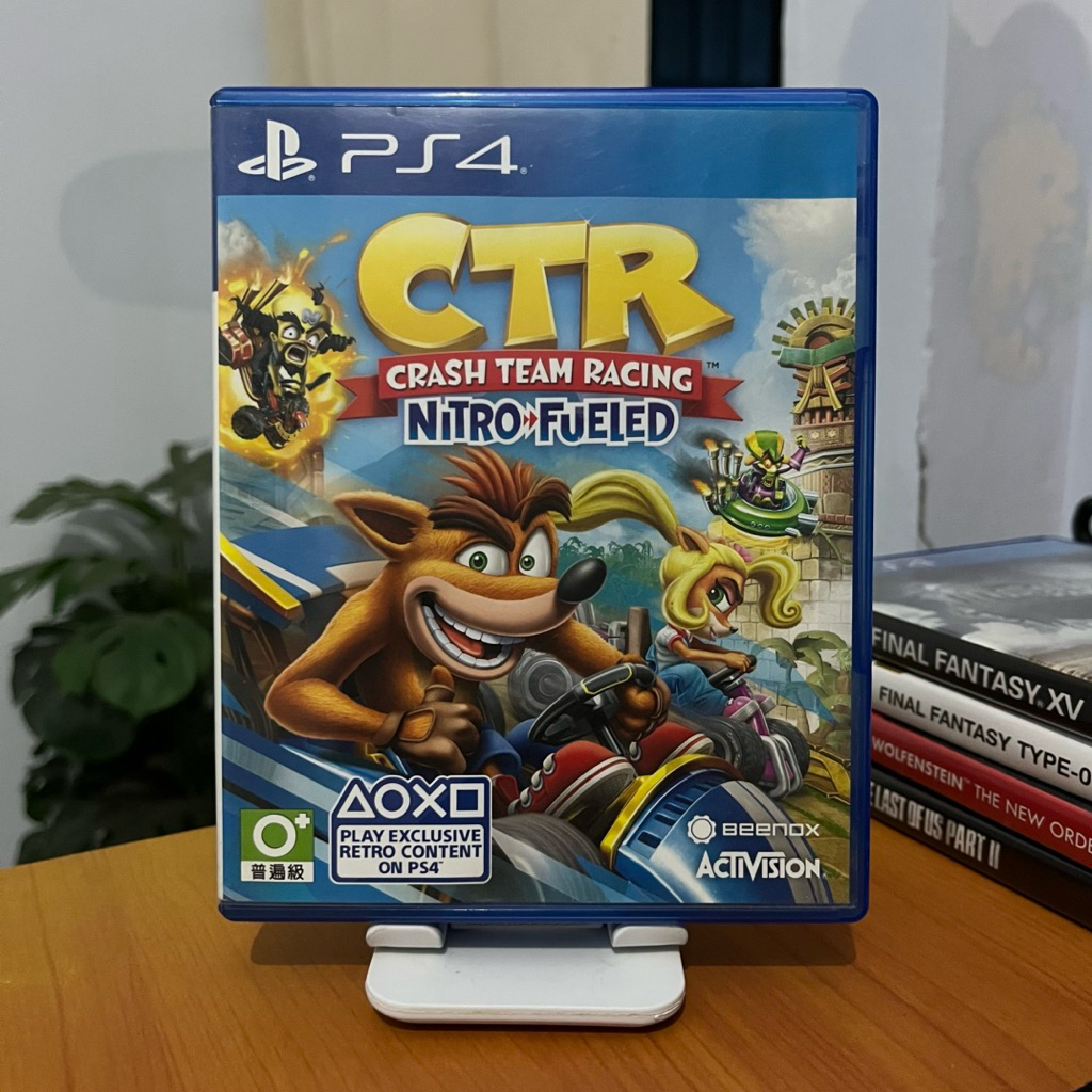 CTR crash team racing ps4 disc playstation4 kaset ps bd