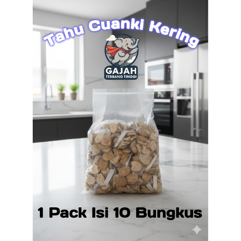 Tahu Cuanki Kering Cocok Untuk Toping Seblak, Cuanki, Bakso Kuah dan Makanan Kuah Lainnya